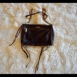 Rebecca minkoff purple crossbody bag